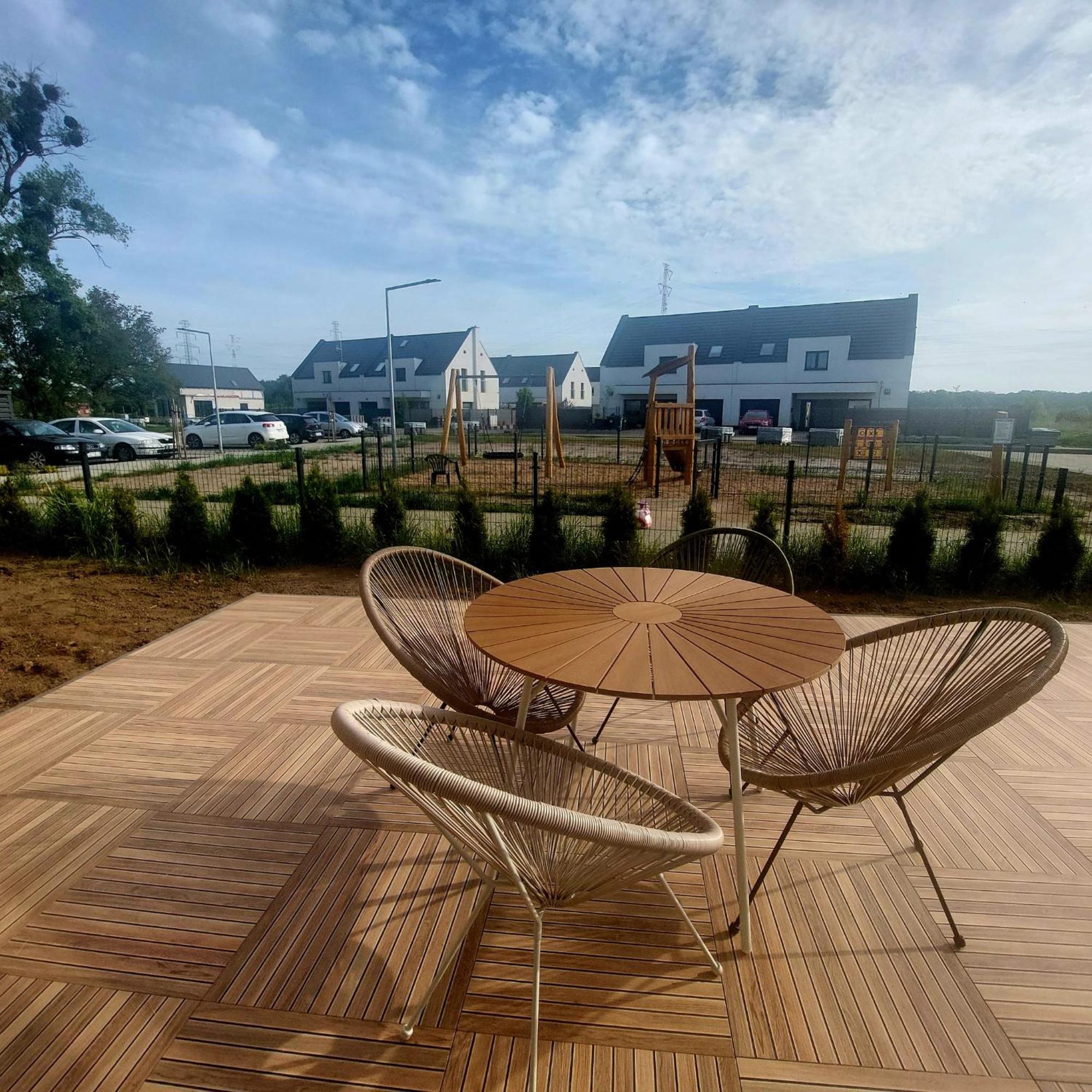 Luxury Modern New Apartment With Garden Close To Wroclaw Self Check-In 24H Siechnice Екстериор снимка